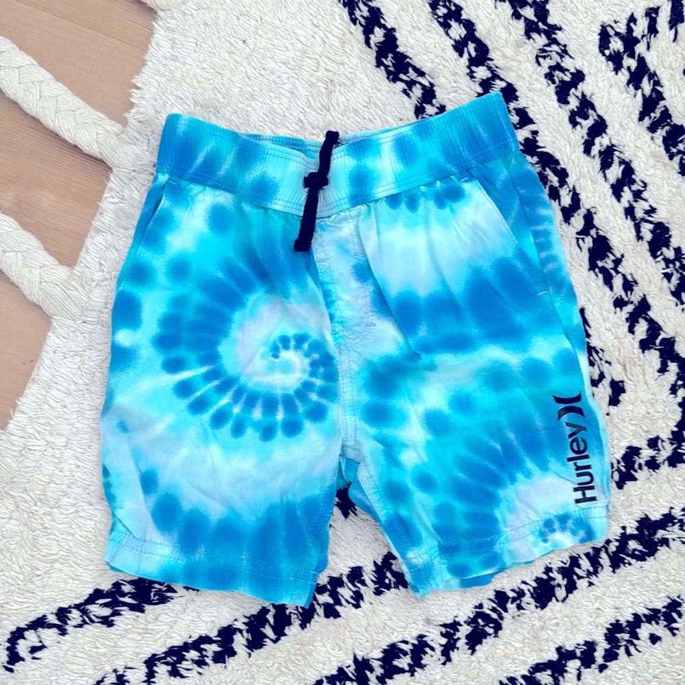 🌾 Toddler Boys Hurley Shorts Tie-Dye Size 4T 🌾